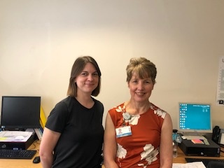 IOPP 2018 Hilary Baker, Macmillan Lead CNS for Uro-oncology and Jacqui Duncan, Macmillan CNS, UCLH.jpg